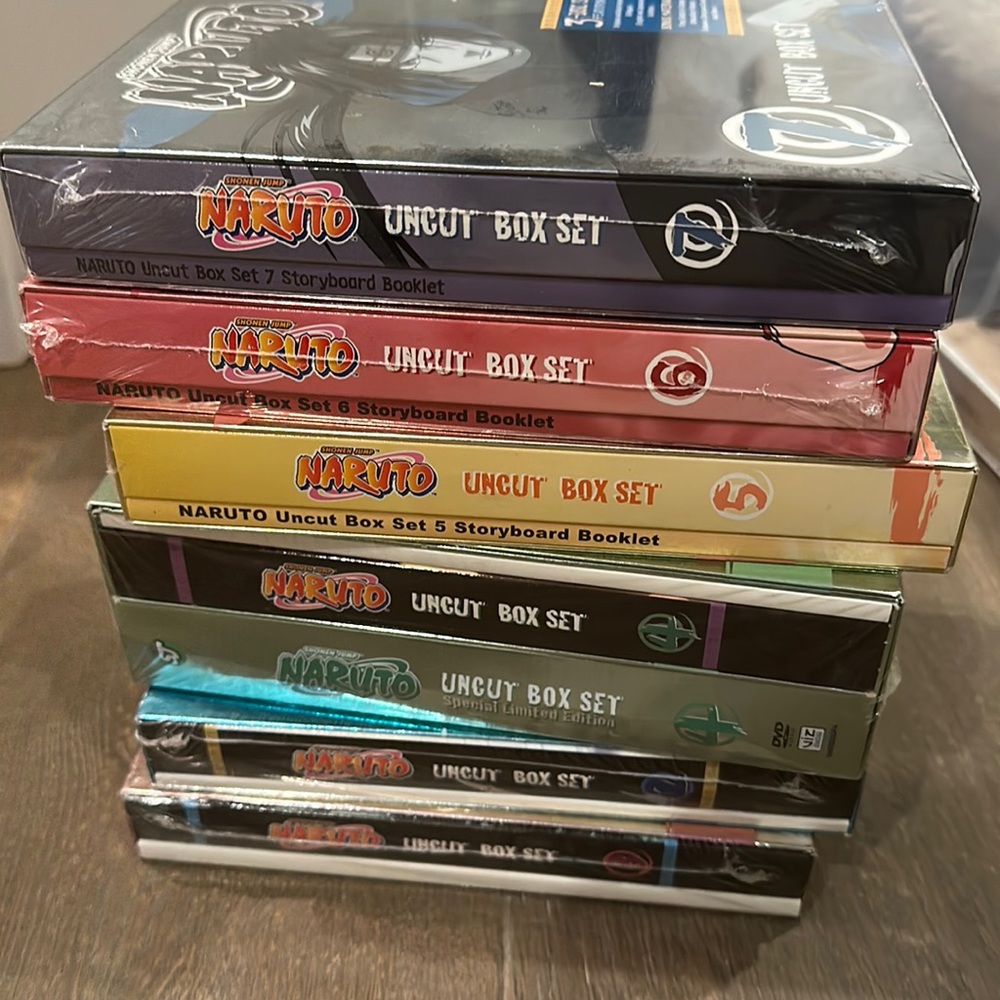 Naruto 2-7 DVD
